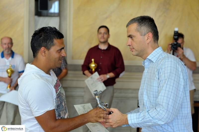 Kispályás foci díjazása