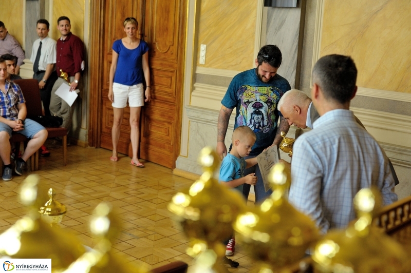 Kispályás foci díjazása