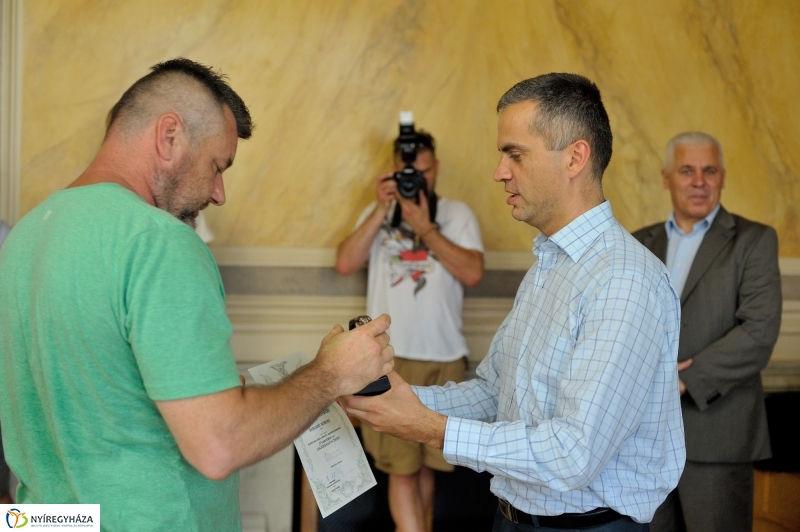 Kispályás foci díjazása