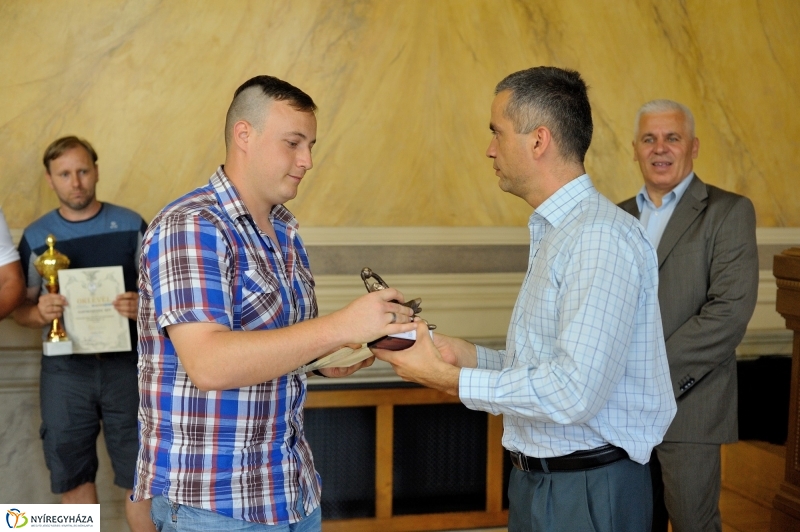 Kispályás foci díjazása