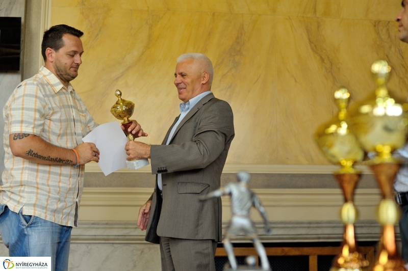 Kispályás foci díjazása