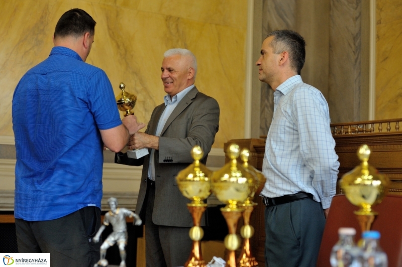 Kispályás foci díjazása