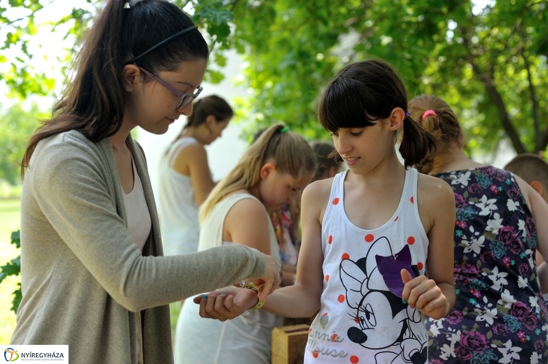 Napközis tábor a múzeumfaluban