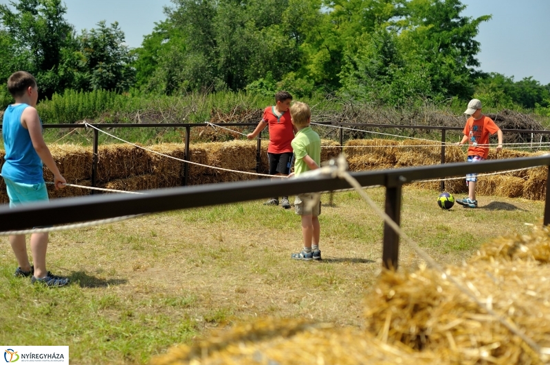Napközis tábor a múzeumfaluban