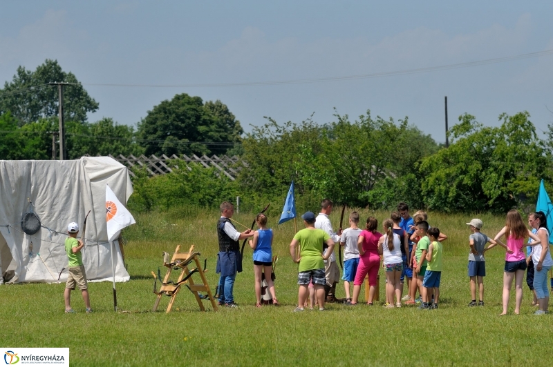 Napközis tábor a múzeumfaluban