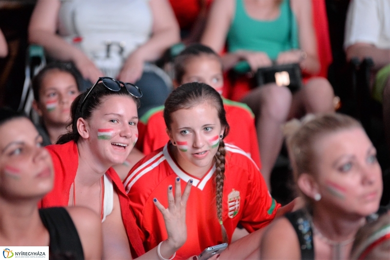 Magyarország-Belgium - közös szurkolás a Sóstón
