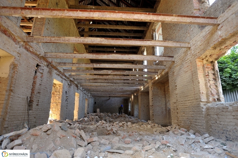 Munkálatok a Kállay Kúriában