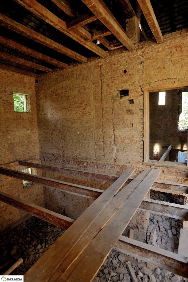 Munkálatok a Kállay Kúriában