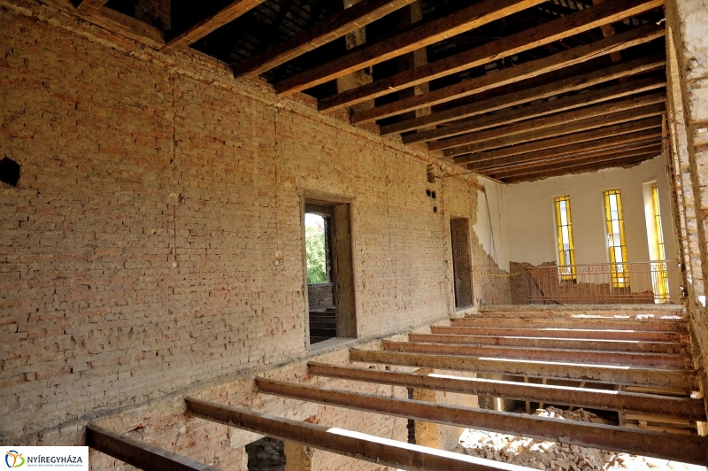 Munkálatok a Kállay Kúriában