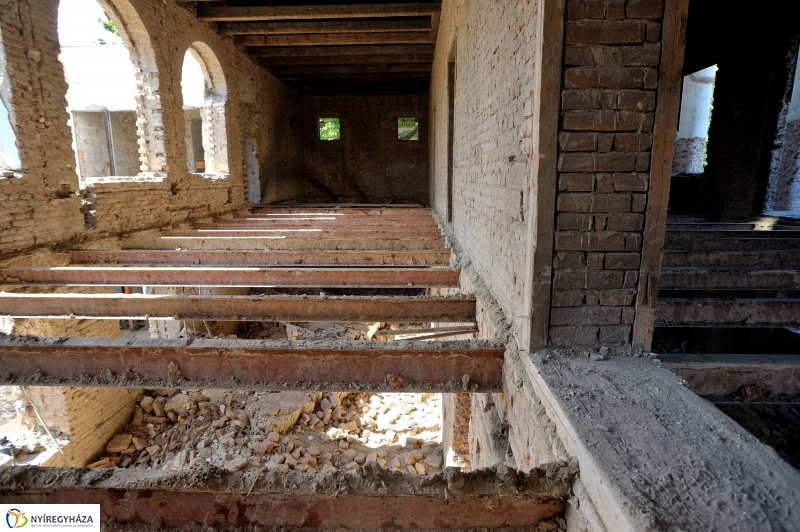 Munkálatok a Kállay Kúriában