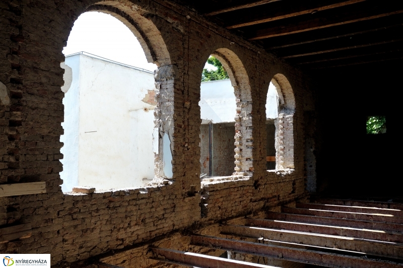 Munkálatok a Kállay Kúriában