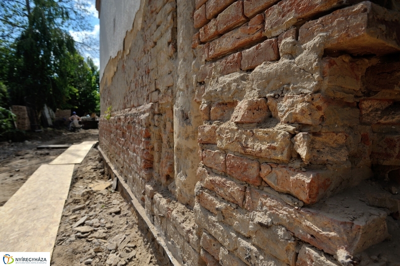 Munkálatok a Kállay Kúriában