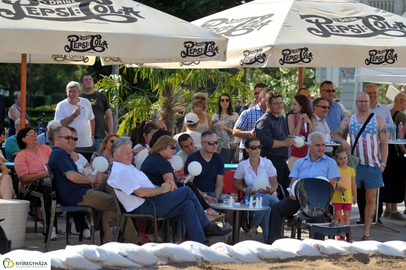 5. amatőr strandröplabda verseny a belvárosban