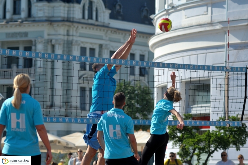 5. amatőr strandröplabda verseny a belvárosban