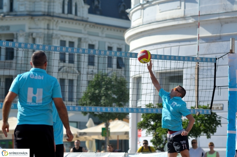 5. amatőr strandröplabda verseny a belvárosban