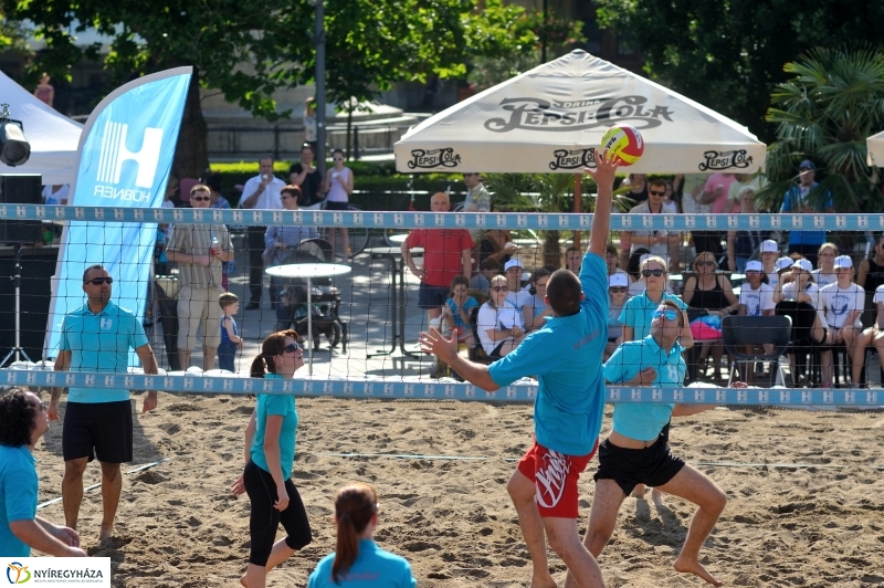 5. amatőr strandröplabda verseny a belvárosban