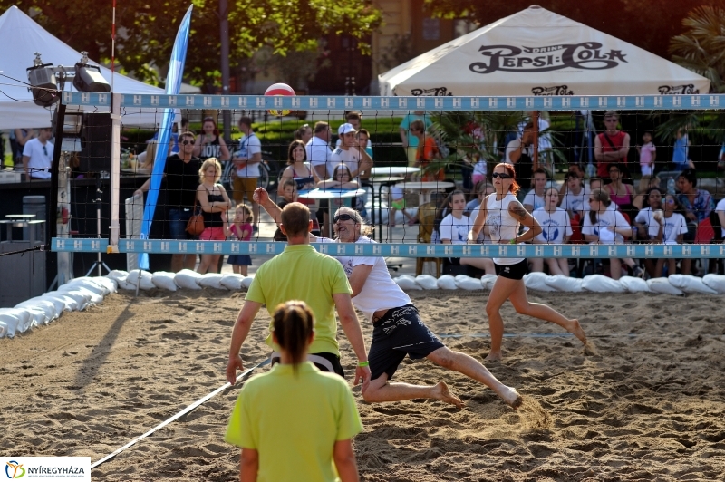 5. amatőr strandröplabda verseny a belvárosban