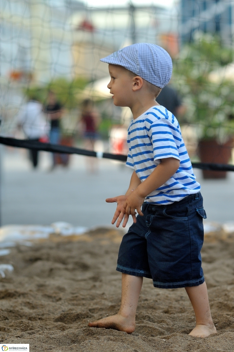 5. amatőr strandröplabda verseny a belvárosban