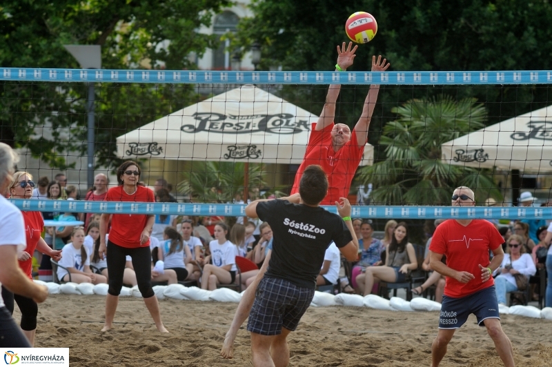5. amatőr strandröplabda verseny a belvárosban