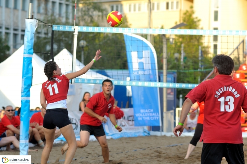 5. amatőr strandröplabda verseny a belvárosban