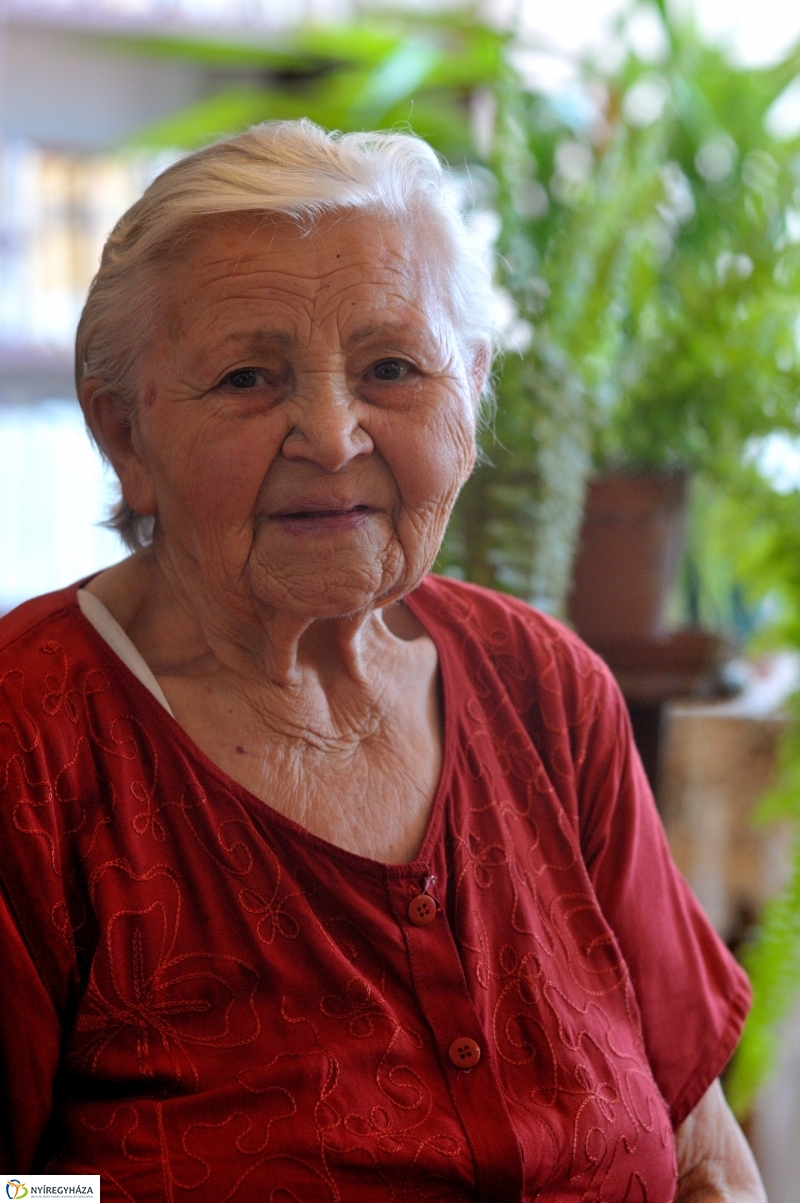 Szépkorú köszöntése - Csirip Andorné