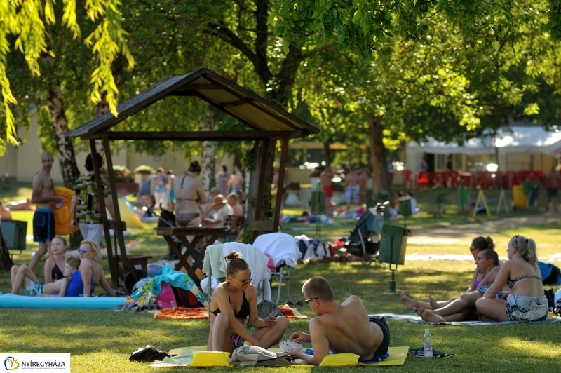Egy hétköznap délután a Tófürdőn