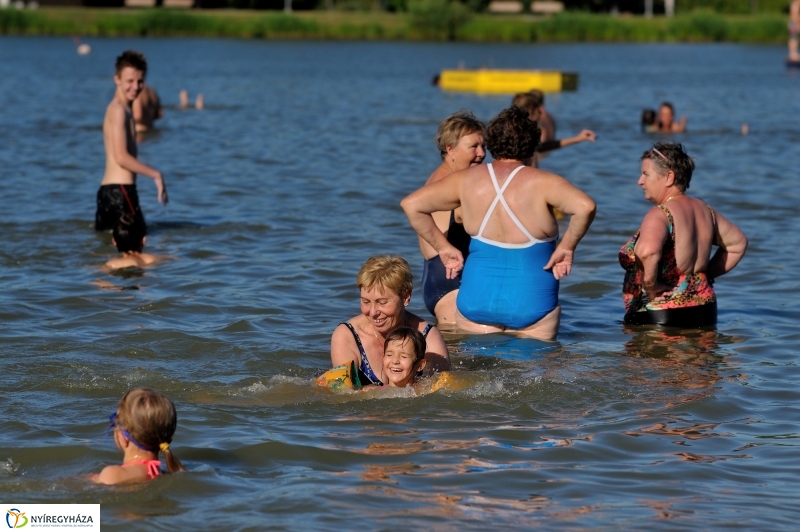 Egy hétköznap délután a Tófürdőn