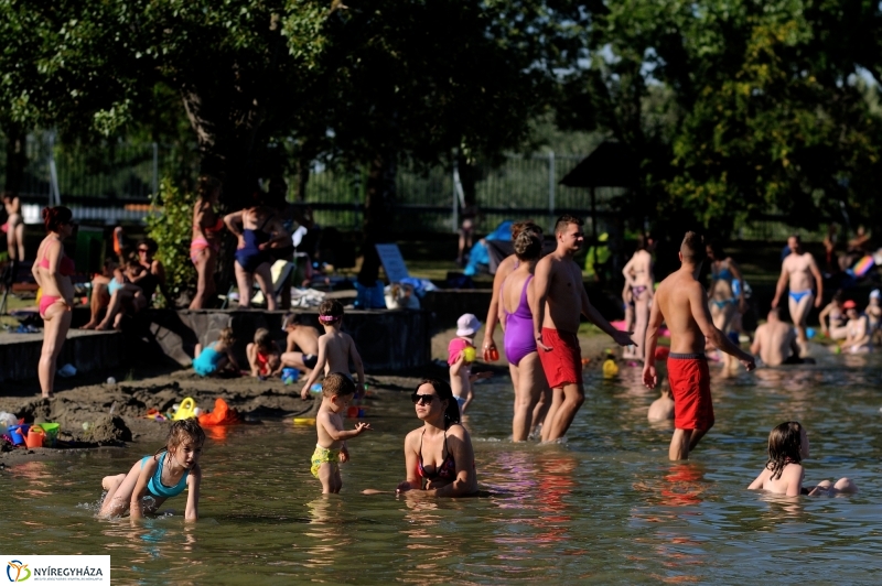 Egy hétköznap délután a Tófürdőn