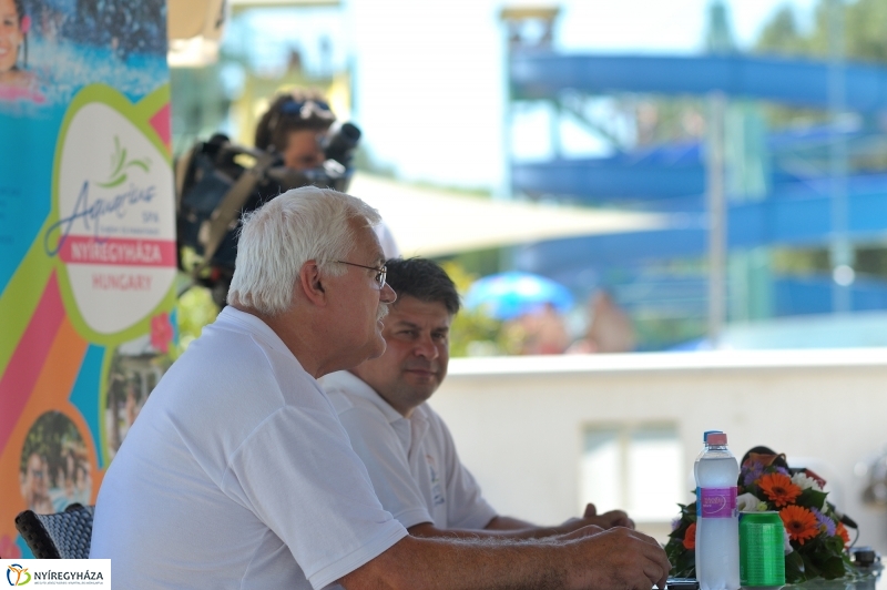 Strandfoci  2016 sajtótájékoztató