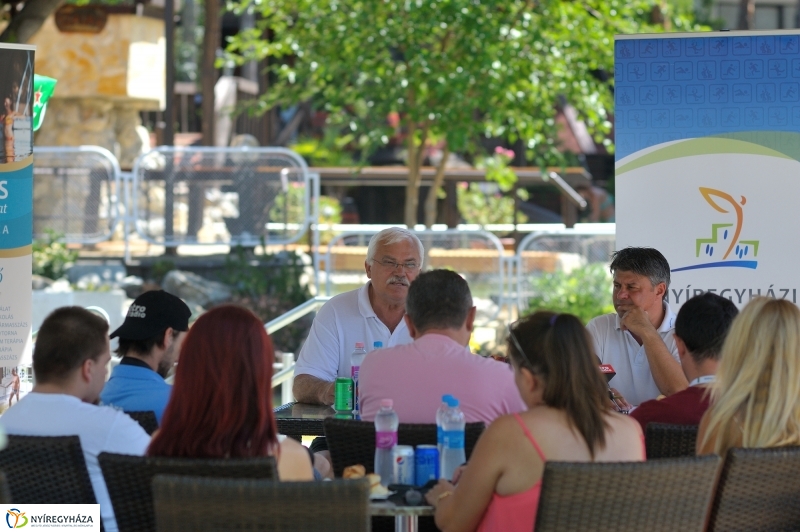 Strandfoci  2016 sajtótájékoztató