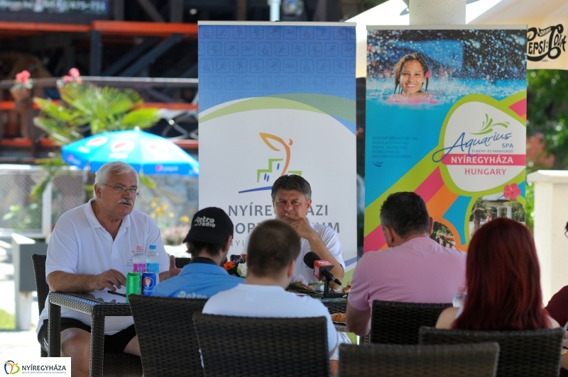 Strandfoci  2016 sajtótájékoztató