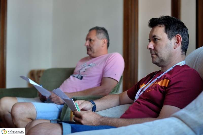 Amerikai foci sajtótájékoztató