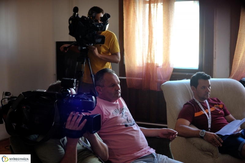 Amerikai foci sajtótájékoztató