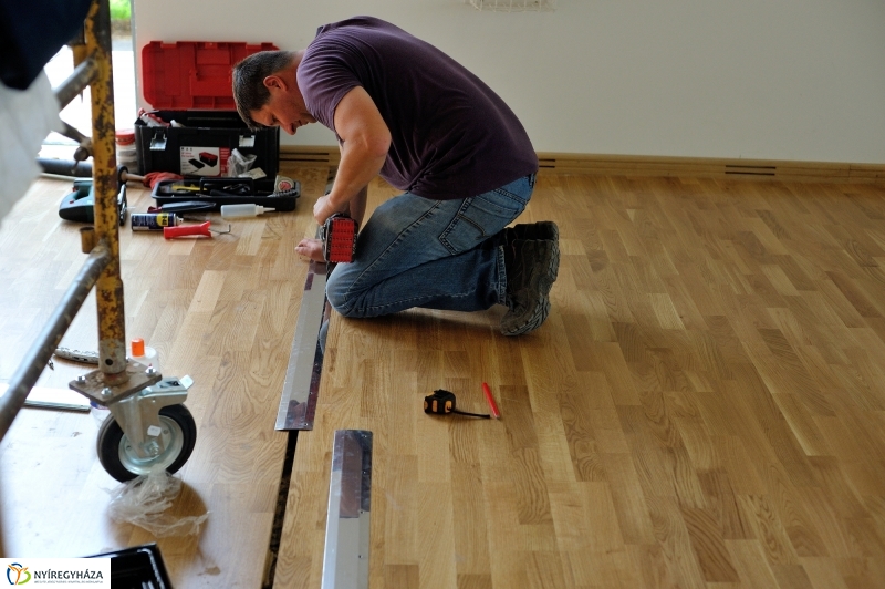 Megújult a Zrínyi gimi tornacsarnoka a Tiszavasvári úton