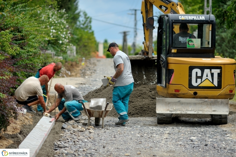 Rekonstrukció a Merkur utcán