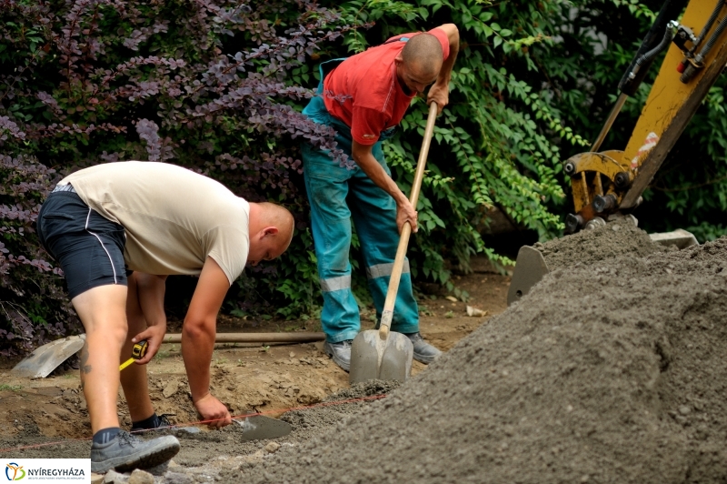 Rekonstrukció a Merkur utcán