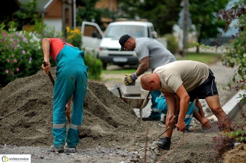 Rekonstrukció a Merkur utcán