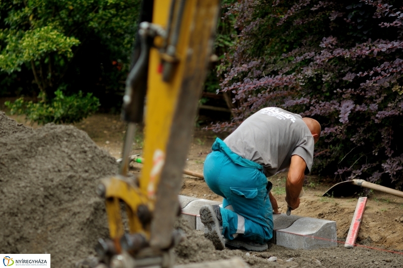 Rekonstrukció a Merkur utcán