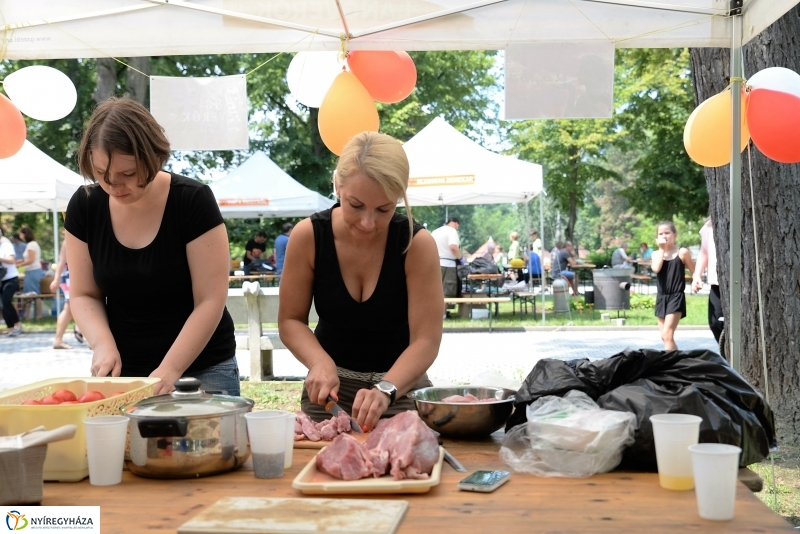 Barkács-bogrács főzőverseny a Krúdy sétányon