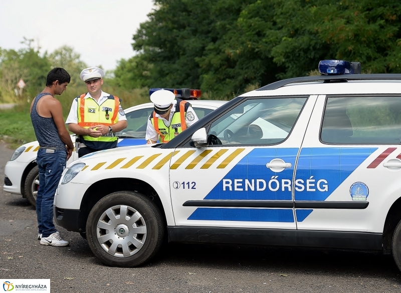 Tispol akció a 38-as úton