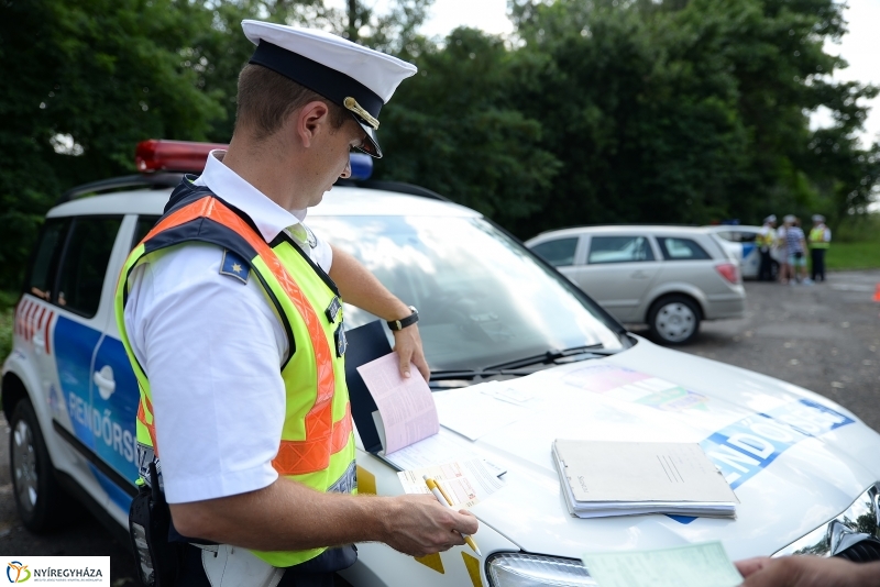 Tispol akció a 38-as úton