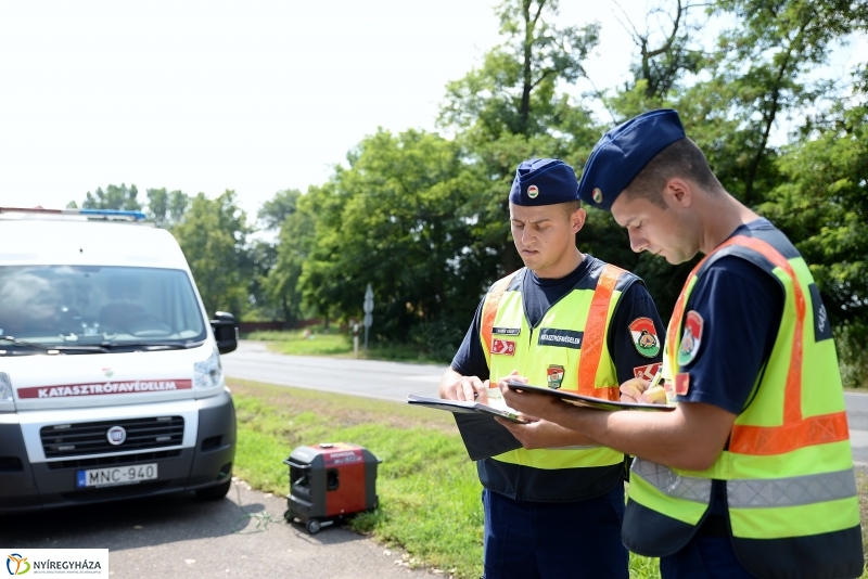 Tispol akció a 38-as úton