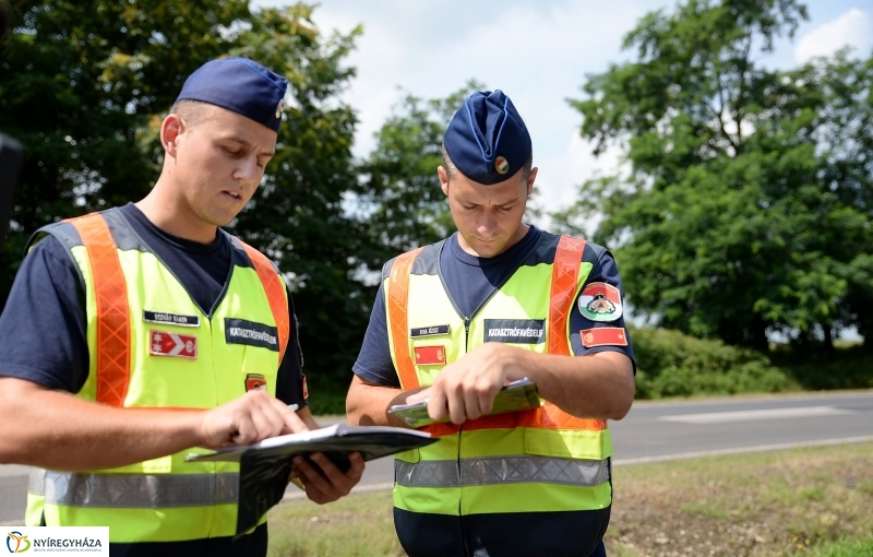 Tispol akció a 38-as úton