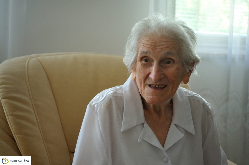 Szépkorú köszöntése - Gál Sára Amália