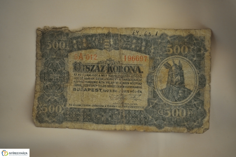 70 éves a forint - kiállítás