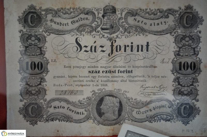 70 éves a forint - kiállítás
