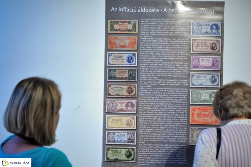 70 éves a forint - kiállítás