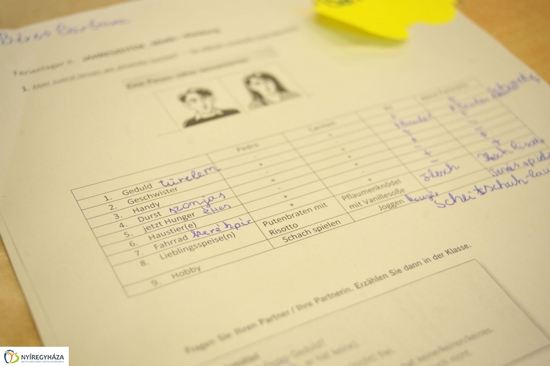 Nyelvi tábor Sóstóhegyen