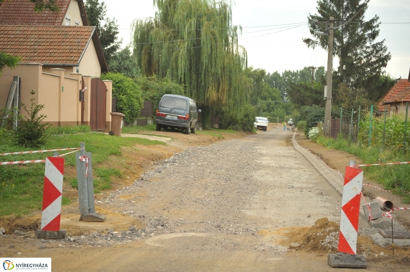 Útfelújítás a Mohács utcán