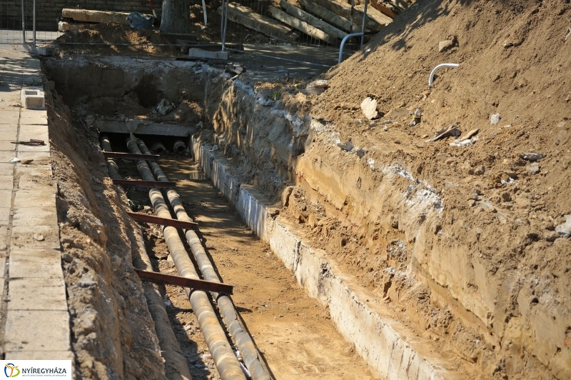 Rekonstrukció az Eperjes utcán